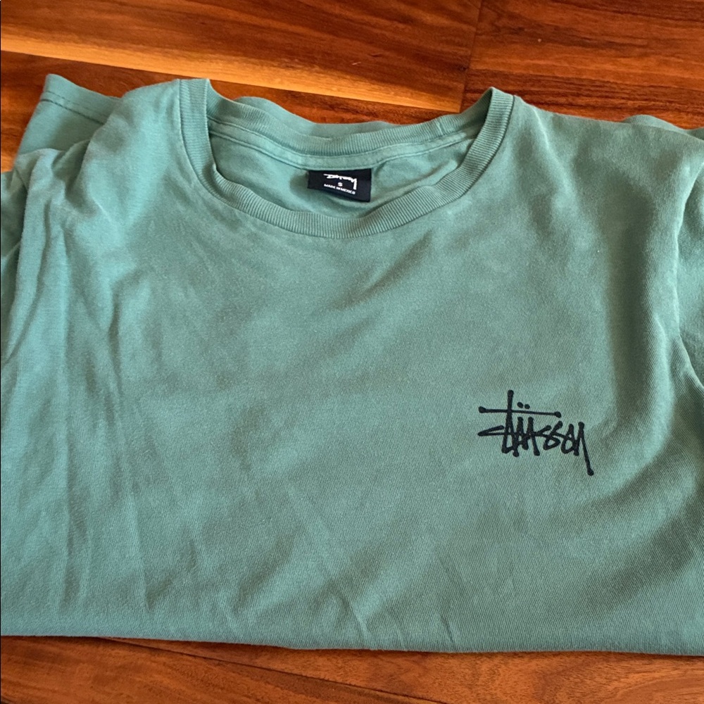 Stussy Teal Short Sleeve Tee